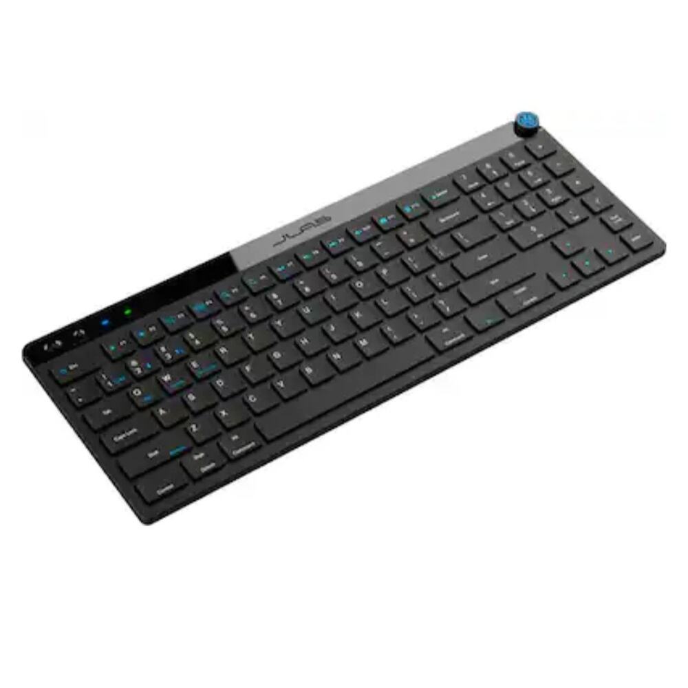 JLab JBuds Wireless Keyboard, Black, 95 Keys, Multi-Device, 2.4G/Bluetooth